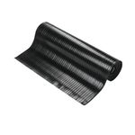 Wide Ribbed Runner Mat 1.2Mx10M Blk