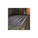As Decking Strips 2.4Mx90Mm Blk Pk3