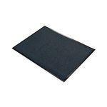 Entrance Door Mat 0.6X0.9M Blk/Blue