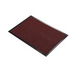 Entrance Door Mat 0.6X0.9M Black/Red