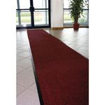Entrance Door Mat 0.9X1M Black/Red