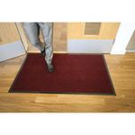 Entrance Door Mat 0.9X1M Black/Red