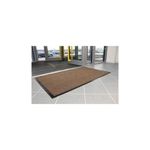 Entrance Door Mat 0.9X1.2M Blk/Brown