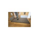 Entrance Door Mat 1.2X1M Black/Brown