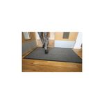 Entrance Door Mat 1.2X1.8M Blk/Steel