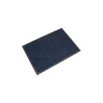 Wash Ent Door Mat 0.6X0.85M Blk/Blu