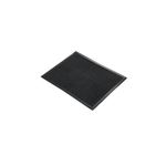 Fingertip Rubber Mat 0.6X0.8M Blk