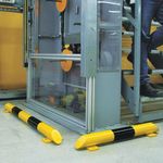 Collision Protect Bar 86X800 Ylw/Blk