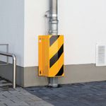 Wall Mtd Cable/Hose Prot In 500 Ylw