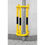 Wall Mtd Pipe Prot Out 1000 Ylw/Blk