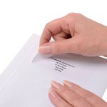 Addr Lab Inkjet 99.1X34 Wht Pk1600