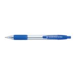 Retr Grip Ball Pen Medium Blue Pk10