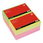 Re-Move Sticky Note 76X127 Neon Pk12