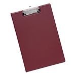 Fold-Over Clipboard Foolscap Red