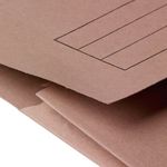 Half Flap Doc Wallet A4 Buf Pk50