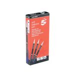 Retr Ball Pen Soft Grip Med Blu Pk12