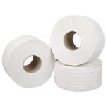 Mini Jumbo Toilet Rolls 1-Ply Pk12