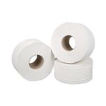 Mini Jumbo Toilet Rolls 1-Ply Pk12