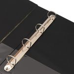 4D-Ring Ring Binder A4 25Mm Blk Pk10