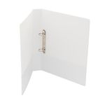 2D-Ring Ring Binder A4 25Mm Wht Pk10