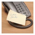 Extra Sticky Notes 76X127Mm Ylw Pk12