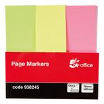 Index Page Markers 76X25Mm Ast Neon