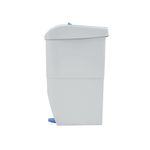 Sanitay Bin Pedal Op 20L White/Blue