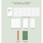 Filofax Camden Personal Organisr Blk