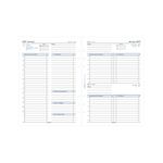 Filofax Refill Dpp A5 Wht 2027