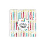 Party Napkins X40 3-Ply Pk18