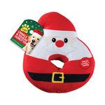 Xmas Crinkley/Squeaky Donut Toy Pk12