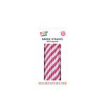 Paper Straws X50 320Gsm Ast Pk24