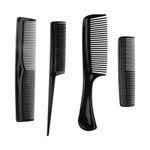 Styling Combs X4 Black Pk24