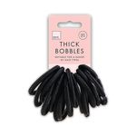 Thick Hair Bobbles 15X Assorted Pk24