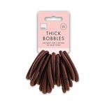 Thick Hair Bobbles 15X Assorted Pk24