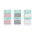 Towel Headband Assorted Pk24