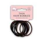 Natural Thin Hair Bobble X20 Ast P48