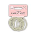 Natural Thin Hair Bobble X20 Ast P48
