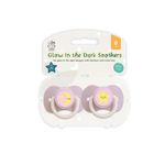 Glow In The Dark Soother X2 Ast Pk24