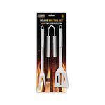 Deluxe Bbq Ssteel 3 Piece Set Pk12