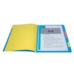 Europa 7 Part Organiser Blue 54072E