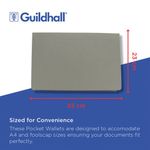 Guildhall Full Flp Pkt Wlt Grey Pk50