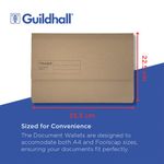 Guildhall Doc Wlt Foolscap Buff Pk50