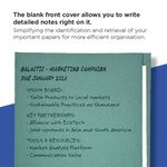 Guildhall Sq Cut Fldr 315G Blu Pk100