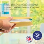 Guildhall Sq Cut Fldr 315G Ylw Pk100