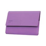 Guildhall Doc Wallets Fc Violet Pk50
