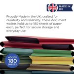 Guildhall Doc Wallets Fc Violet Pk50