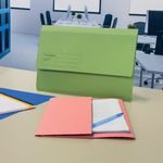 Guildhall Doc Wallets Fc Violet Pk50