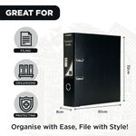 Guildhall Lach File A4 80Mm Blk Pk10