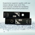 Guildhall Lach File A4 80Mm Blk Pk10